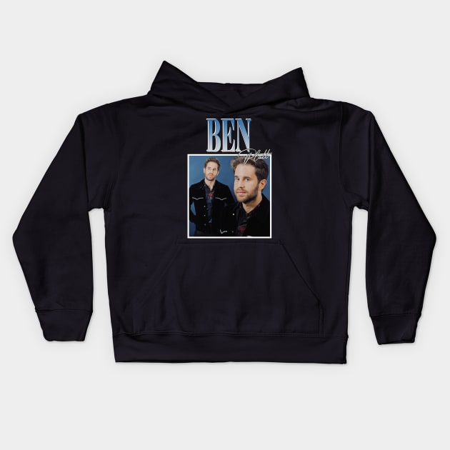 Ben Platt Kids Hoodie by TeesBySilvia